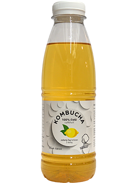 Kombucha - Zelený čaj-citron